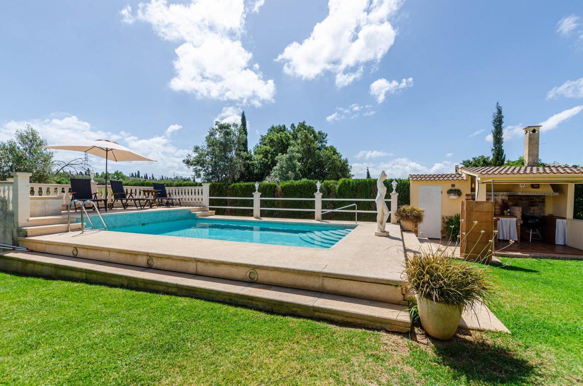 Yourhouse Son Piedra, Villa With Private Pool Near Palma, Mallorca South Bagian luar foto